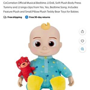 Cocomelon Musical Bedtime JJ Doll